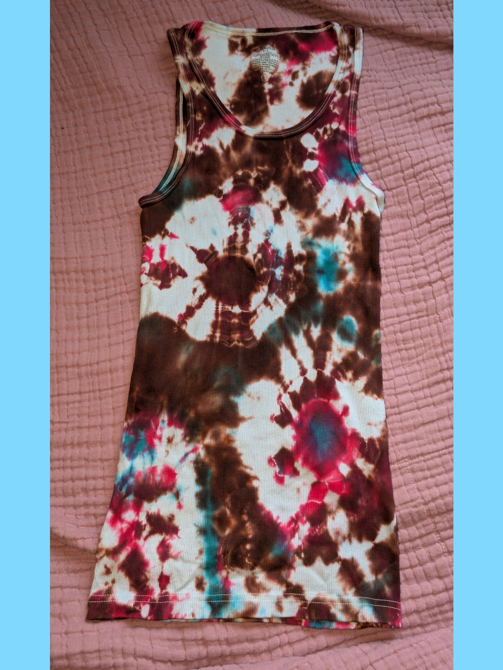 Tie Dye Tank Top - Small